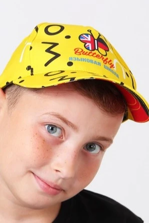 Бейсболка Стандарт детская с полной запечаткой (полиэстер) "Butterfly"#2 Бейсболка Стандарт детская с полной запечаткой (полиэстер) "Butterfly"#2