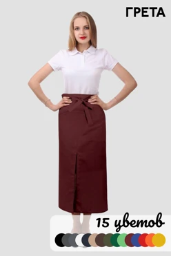 Купить фартук Шеф однотонный