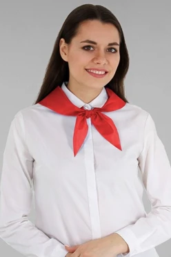 Купить косынку Лолла 70х70х100 см красную