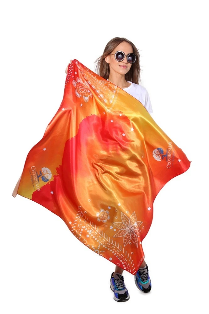 Купить платок Шанель 100х100 см "Узор"