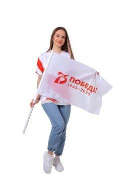 Флаг фирменный 50х75 см#2