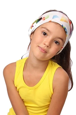 Повязка двухслойная из бифлекса детская, с полной запечаткой "Pixel"#1