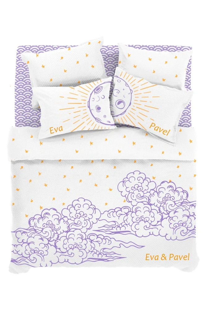 Постельное бельё 1,5-спальное 140х215 см#3 Постельное бельё 1,5-спальное 140х215 см#3