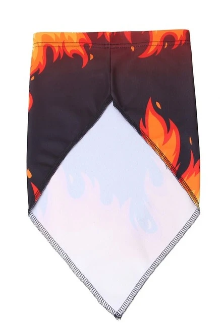 Бафф Айсберг однослойный взрослый, с принтом "Fire"#6 Бафф Айсберг однослойный взрослый, с принтом "Fire"#6