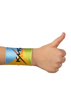 Купить напульсник полиэстеровый детский "КМС спорт" 6х8 см