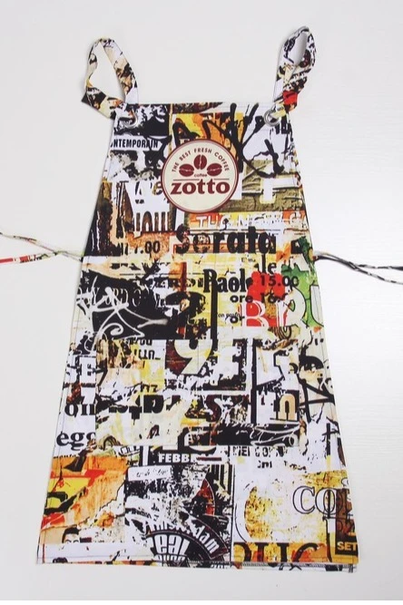 Фартук Конфетти с завязками на люверсах, с полной запечаткой "Zotto"#5