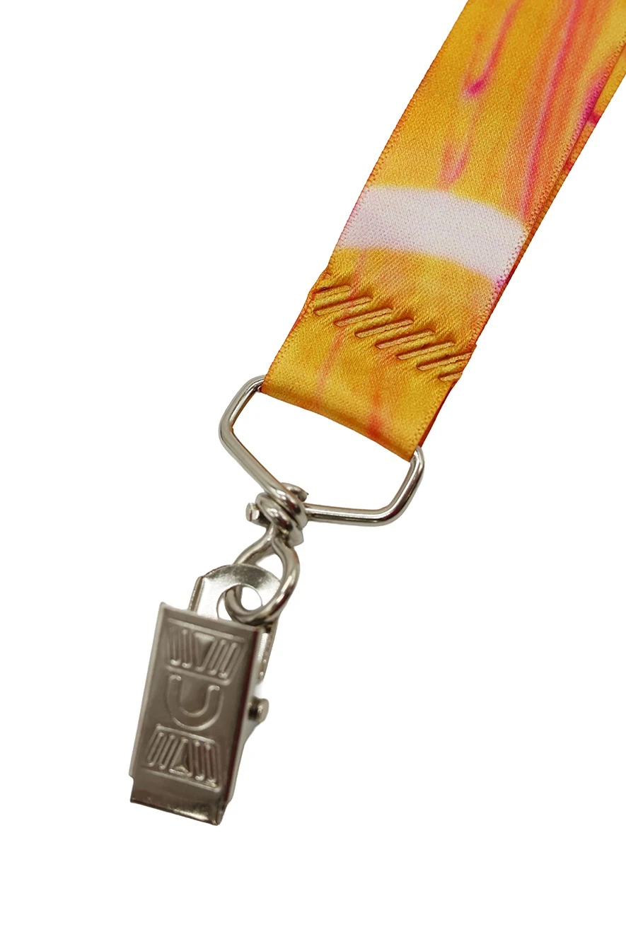 Лента для бейджа атлас ширина 2 см, с печатью#5