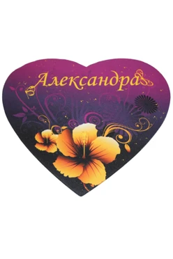 Коврик для мыши в форме сердца 5 мм, с полной запечаткой#2