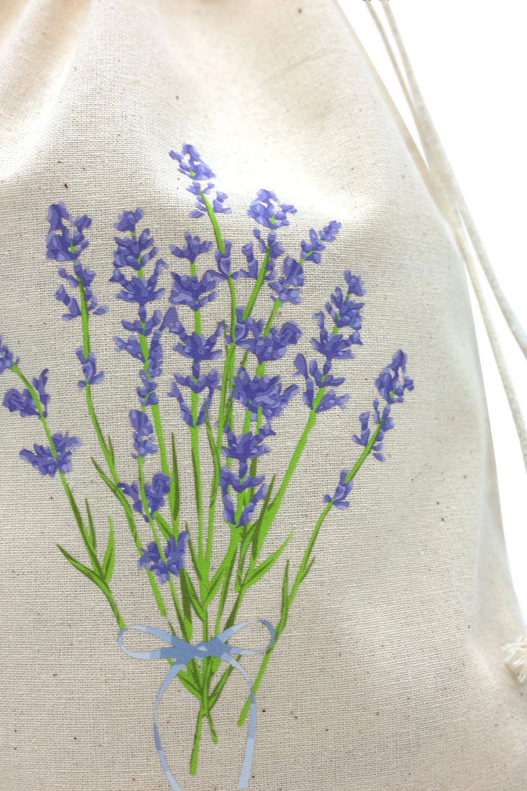 Купить мешочек из суровой бязи 20х30 см "Lavanda"