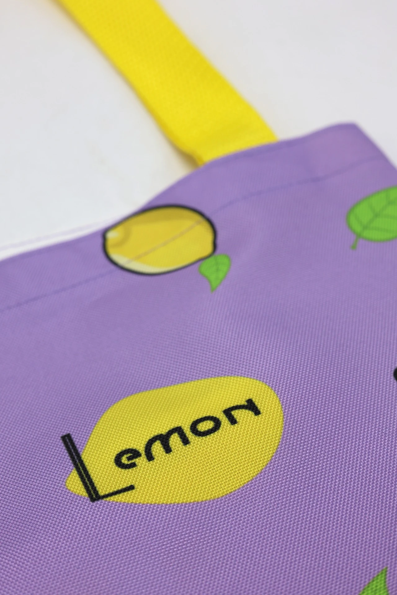 Сумка Бэлл из оксфорда 25х35 см, печать с двух сторон "Lemon"#4