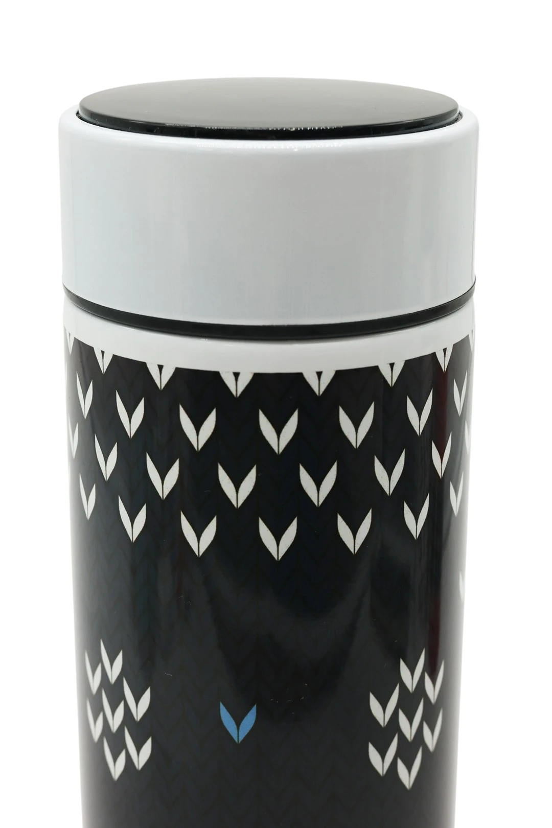 Термос Аква с датчиком температуры 500 мл, с нанесением "Embroidered heart"#1