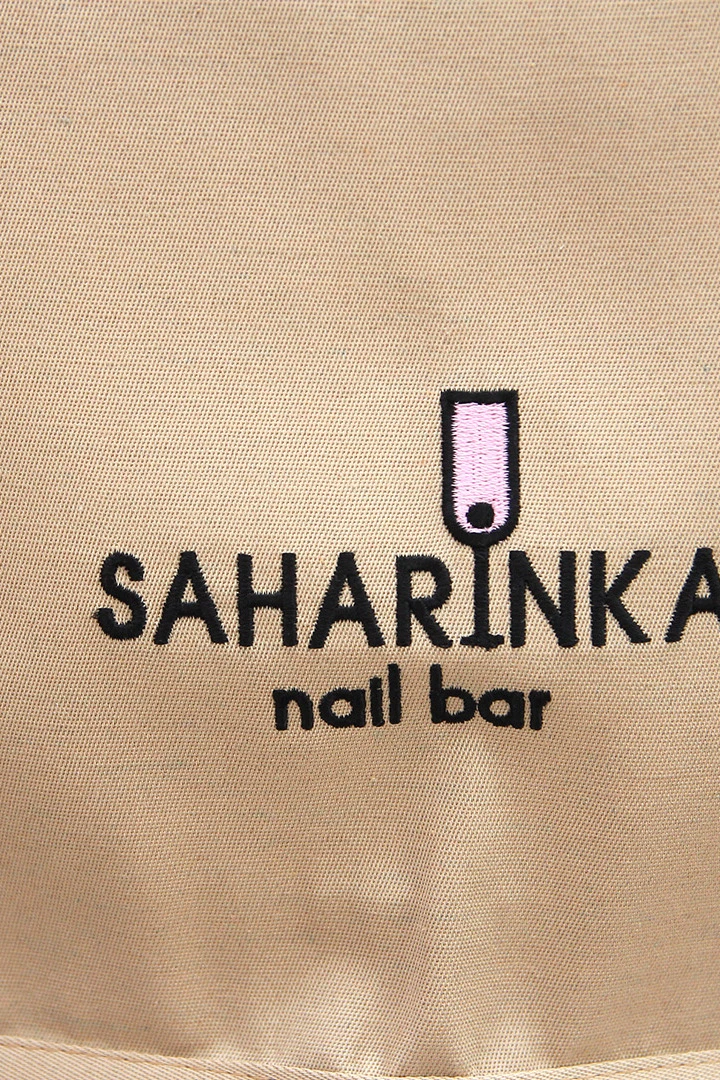 Фартук Эспрессо с шейной лямкой, однотонный "SAHARINKA"#3 Фартук Эспрессо с шейной лямкой, однотонный "SAHARINKA"#3