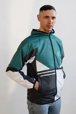 Купить ветровку Ройс с капюшоном унисекс, с полной запечаткой