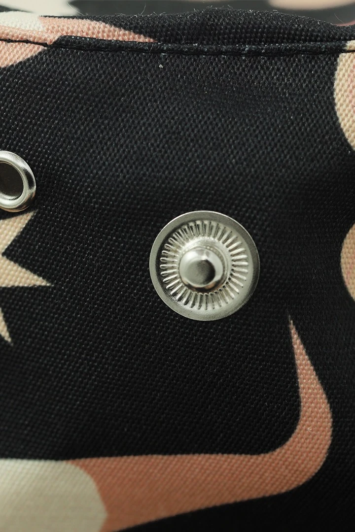 Панама Техас с полями на кнопках, с полной запечаткой "Wild"#2