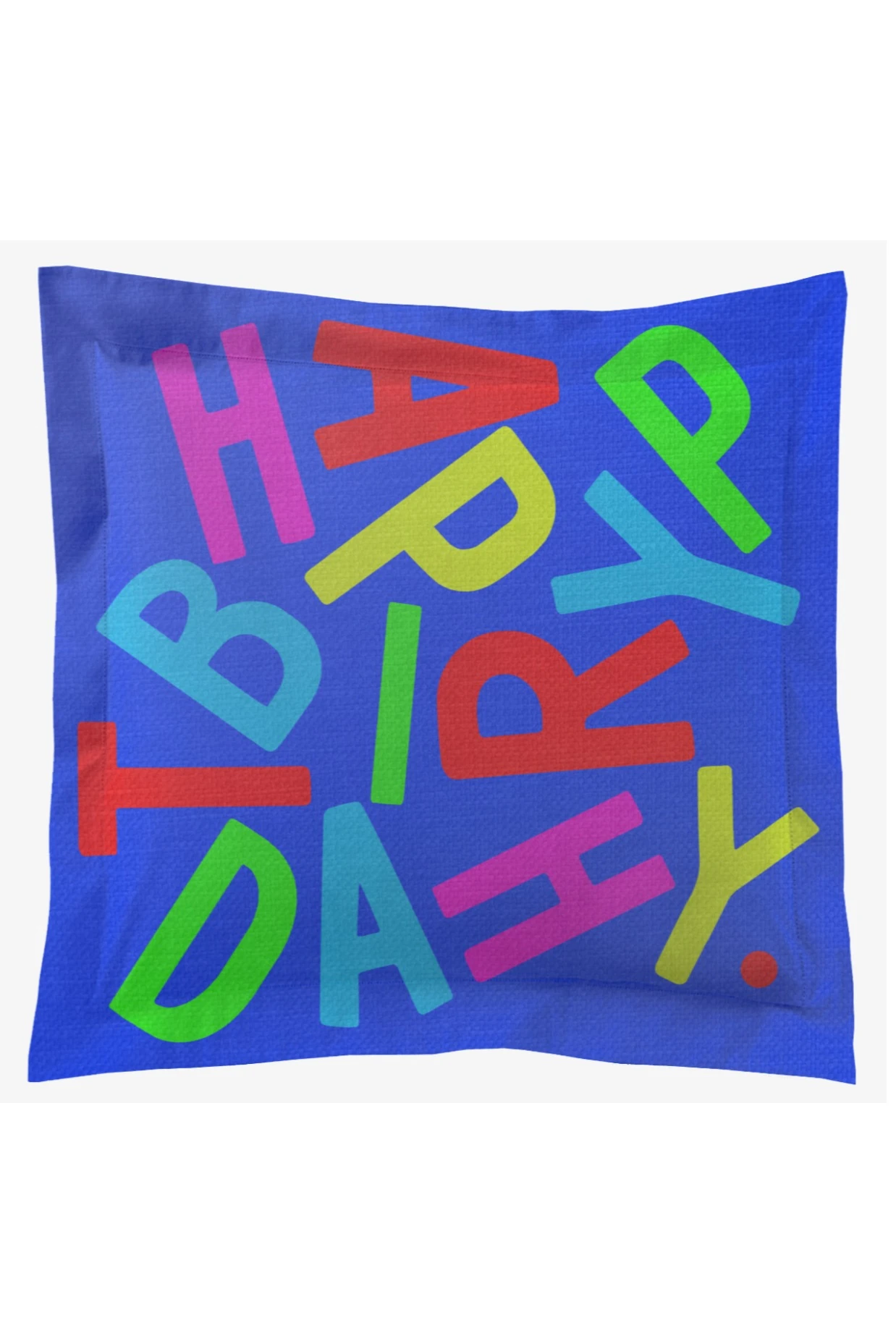 Купить подушку с бордюром 40х40 см, с принтом "Marina" Купить подушку с бордюром 40х40 см, с принтом "Marina"