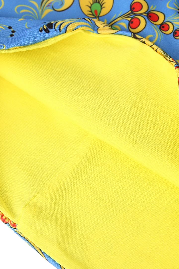 Шапка Сноу двухслойная детская, с полной запечаткой "MATRESHKA"#1