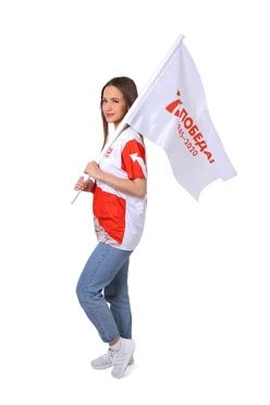 Флаг фирменный 50х75 см#1