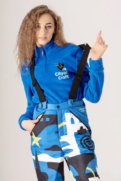 Брюки Стэнли утепленные унисекс, с полной запечаткой#2