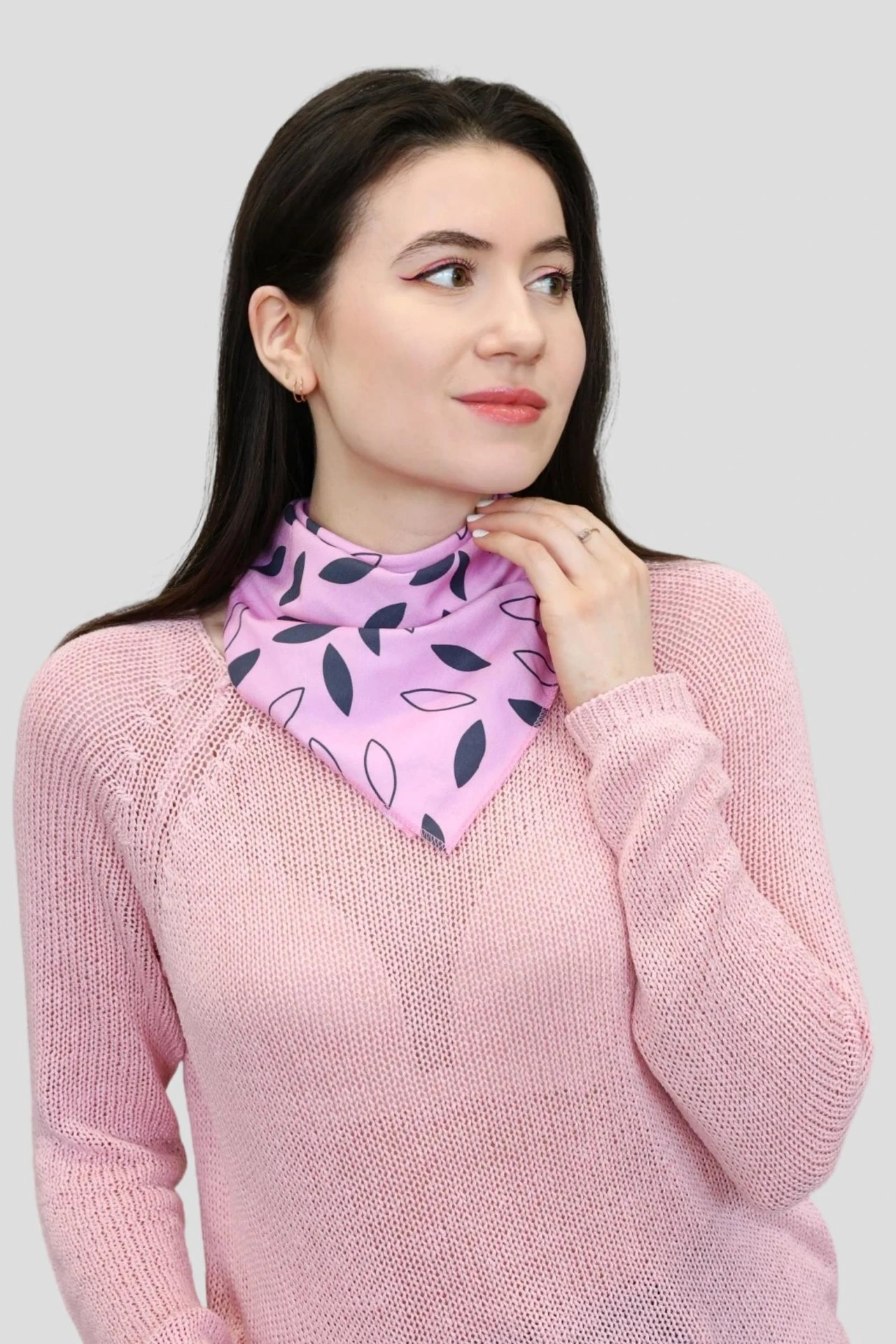 Купить бандану из кулирной глади 50х50 см, с полной запечаткой Купить бандану из кулирной глади 50х50 см, с полной запечаткой