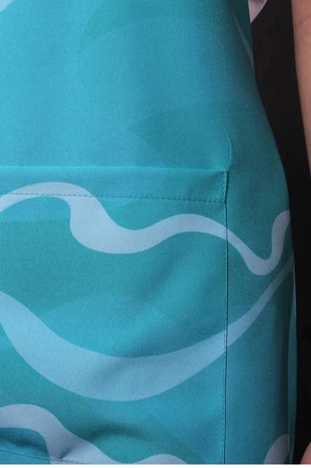 Фартук Латте с полной запечаткой из греты "Cafe creme"#3 Фартук Латте с полной запечаткой из греты "Cafe creme"#3