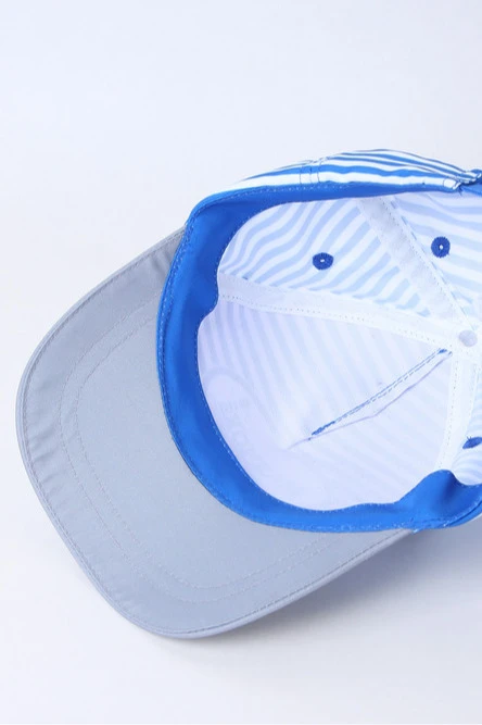 Бейсболка Стандарт детская с полной запечаткой синяя полоска (полиэстер) "Beacon"#7 Бейсболка Стандарт детская с полной запечаткой синяя полоска (полиэстер) "Beacon"#7