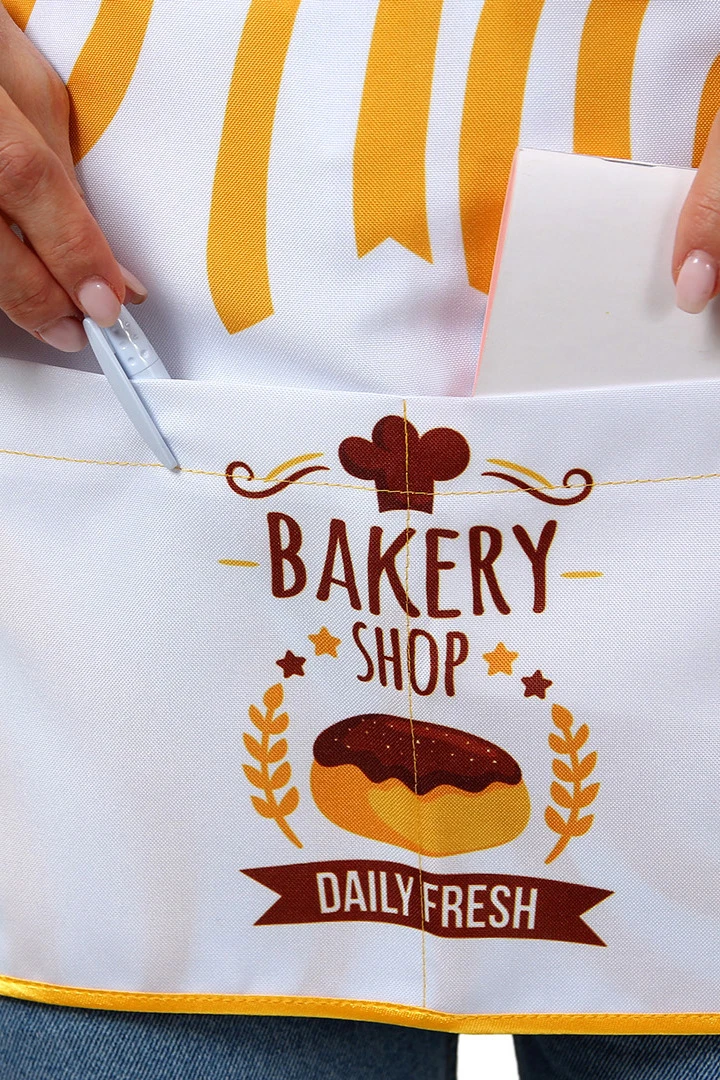 Передник Милан из габардина с полной запечаткой "BAKERY SHOP"#5