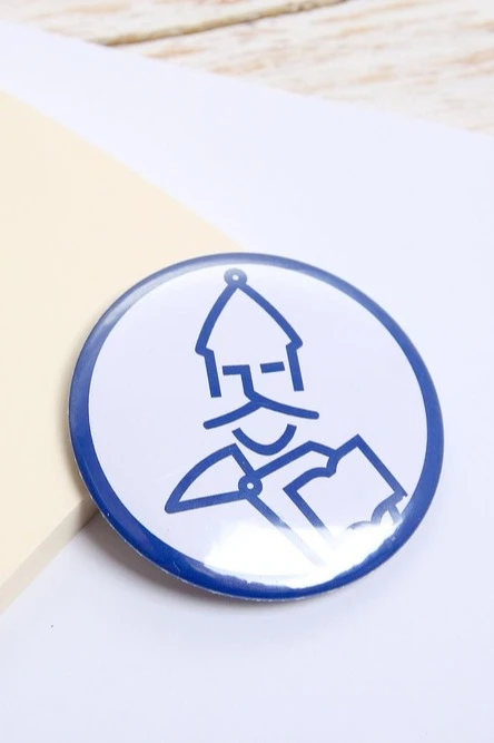 Значок закатной диаметр 58 мм, с принтом "Hero"#1 Значок закатной диаметр 58 мм, с принтом "Hero"#1