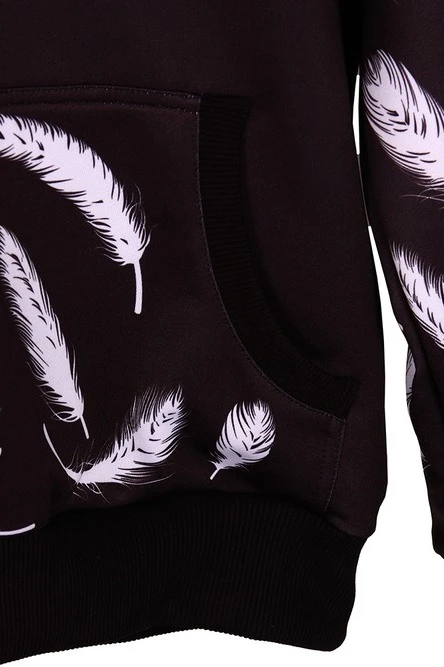 Худи Томми унисекс из футера с полной запечаткой "Capable"#4