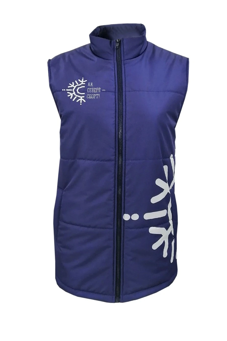 Жилет Портер на синтепоне со стежкой унисекс, с полной запечаткой "Festival of the North"#2 Жилет Портер на синтепоне со стежкой унисекс, с полной запечаткой "Festival of the North"#2