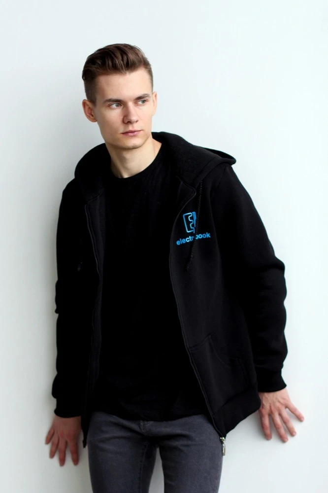 Купить толстовку Рик унисекс "Electrobook" Купить толстовку Рик унисекс "Electrobook"