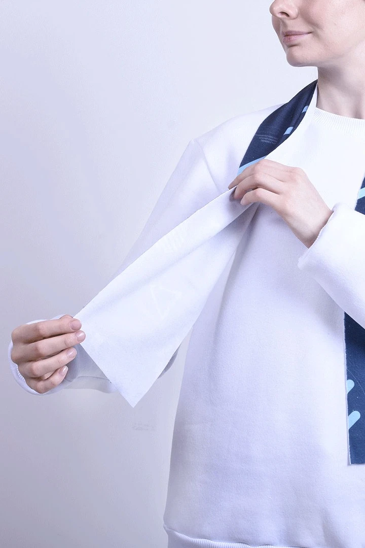 Купить шарф 15х120 см (однослойный) "Space"