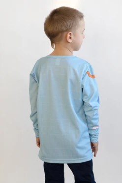 Лонгслив Гэлэкси Плюс детский с полной запечаткой (полиэстер)#2