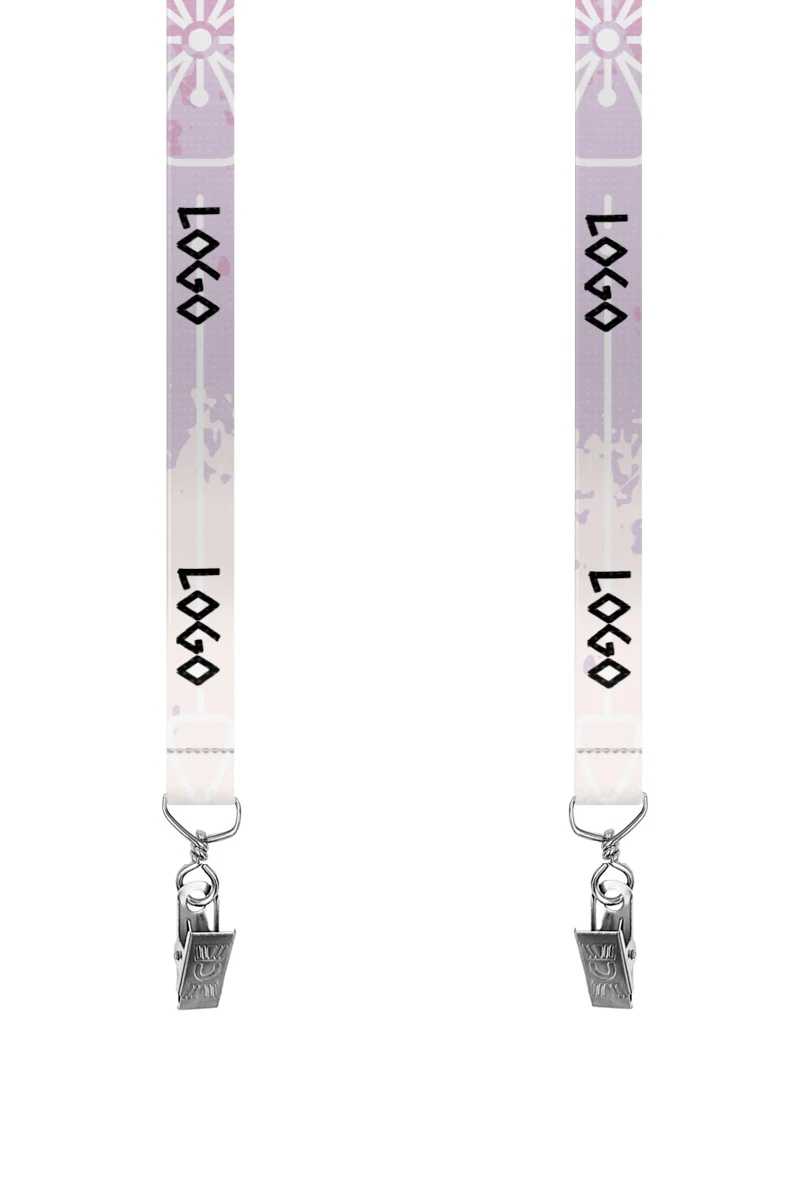 Купить ленту для бейджа блекаут ширина 2 см, с клипсой и замком безопасного разрыва, с печатью "Logo 2" Купить ленту для бейджа блекаут ширина 2 см, с клипсой и замком безопасного разрыва, с печатью "Logo 2"