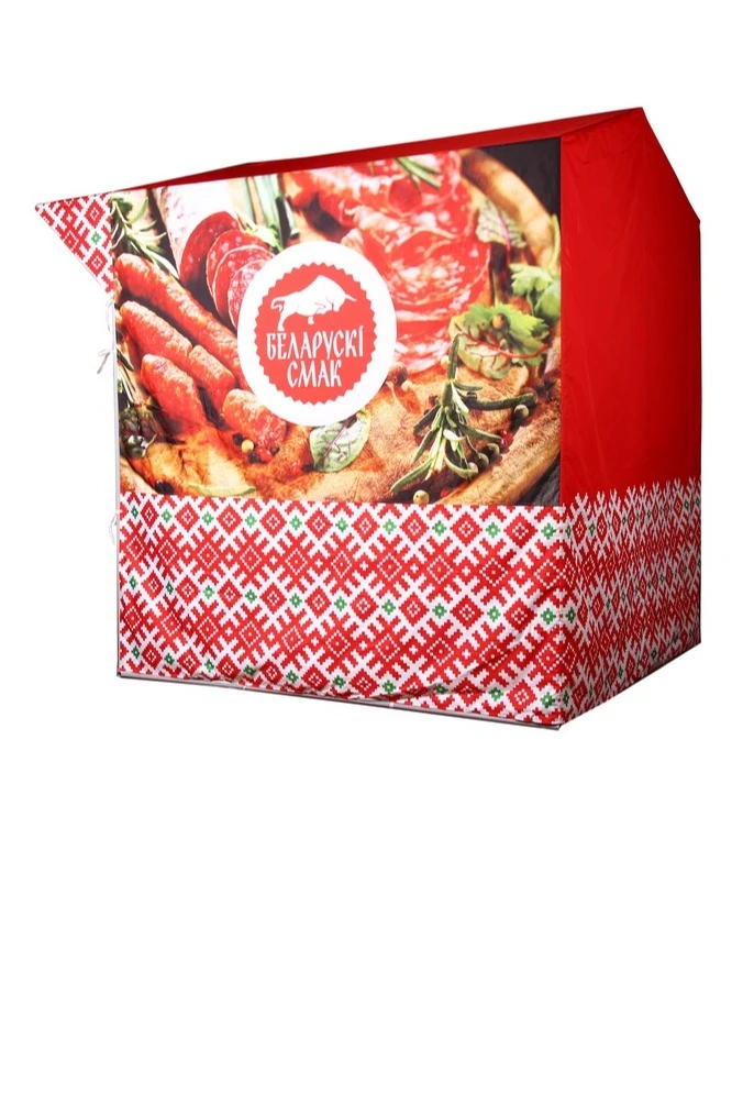 Палатка для промоакции и торговли  (с козырьком) 2х2 м "Belarusian taste"#4