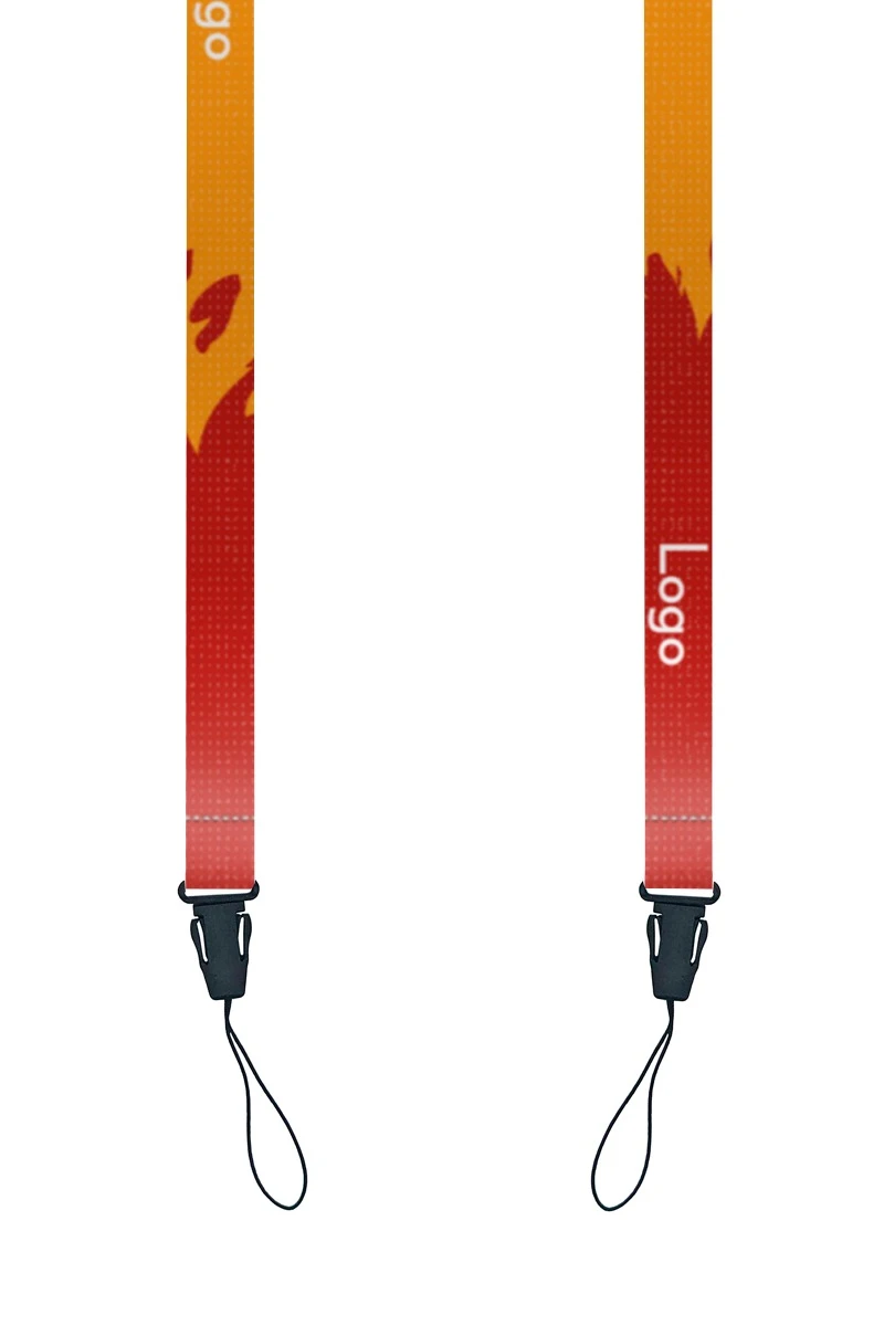 Купить ленту для бейджа блекаут ширина 1,5 см, с фастексом, с печатью "Logo"