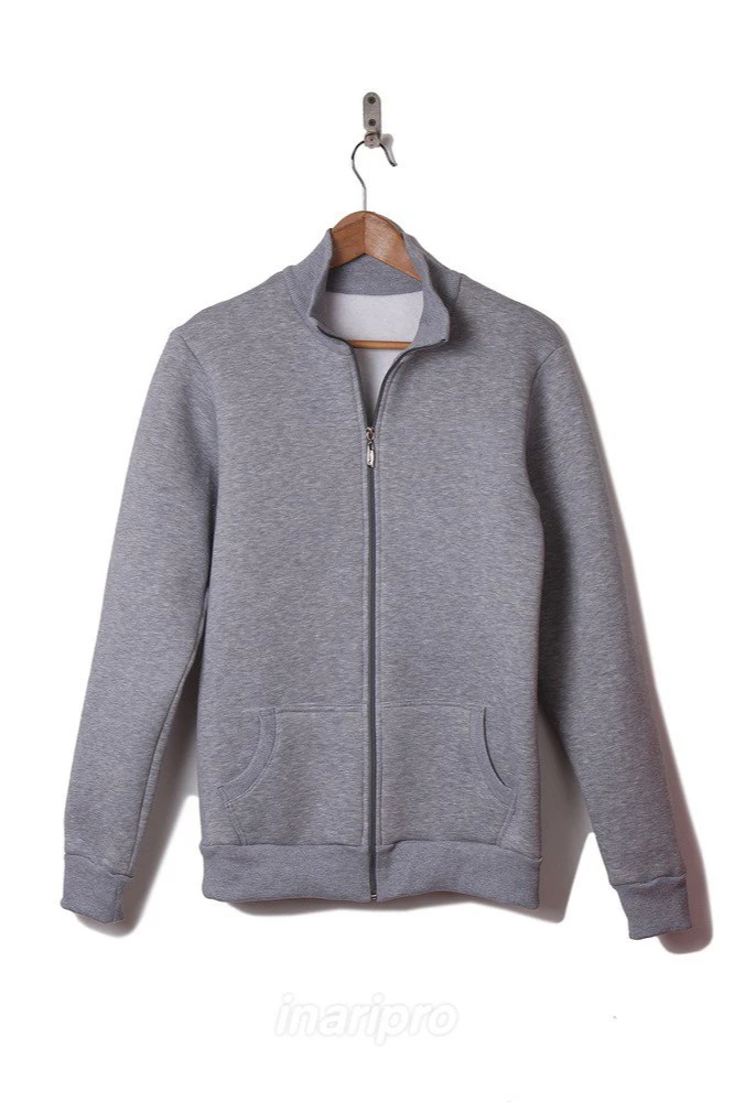 Толстовка Томас из футера унисекс, однотонная меланж#2 Толстовка Томас из футера унисекс, однотонная меланж#2