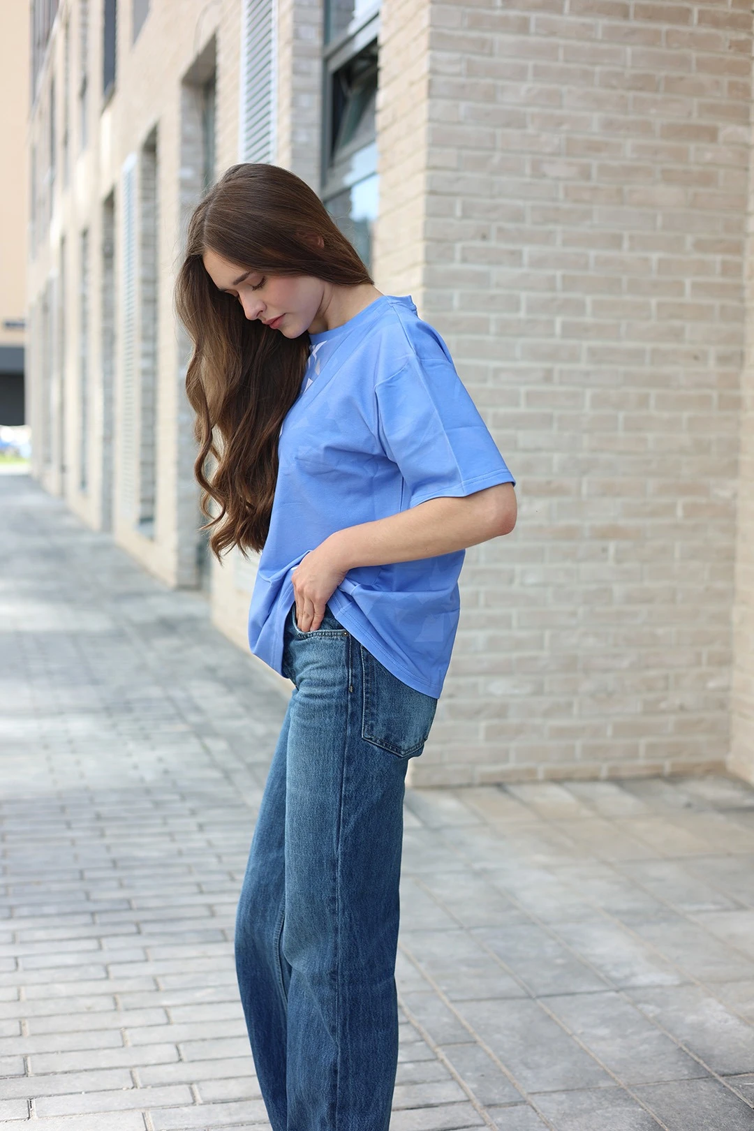 Футболка Теренс оверсайз унисекс из кулирки хб с полной запечаткой "Paper Bird"#3