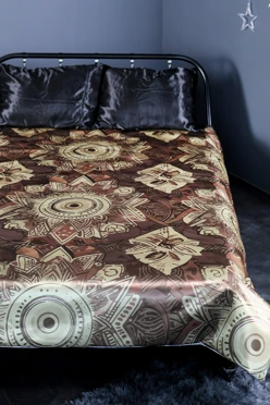 Купить покрывало 145х220 см с полной запечаткой "Vintage flower"