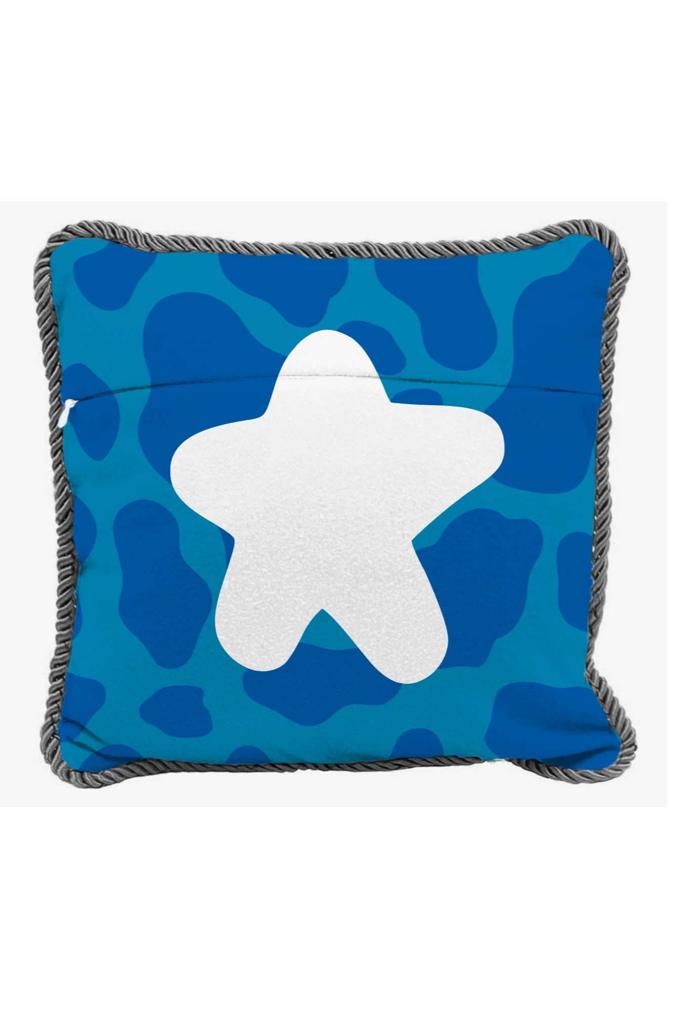 Купить подушку с кантом 50х50 см, с принтом "Sleep all day, danca all night"