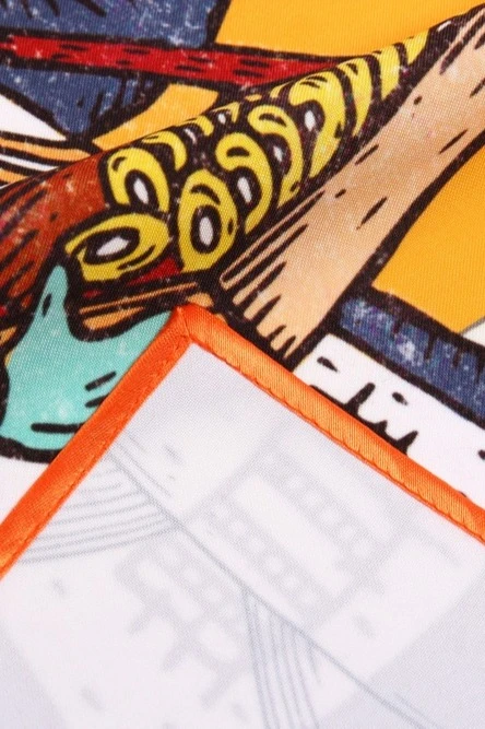 Фартук Аппетит Бокс с прямым низом, с полной запечаткой "Shrovetide"#1 Фартук Аппетит Бокс с прямым низом, с полной запечаткой "Shrovetide"#1