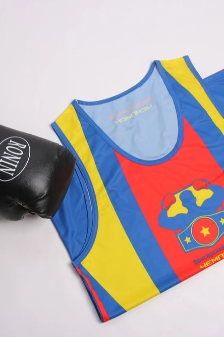 Майка Берри унисекс с полной запечаткой "Champion"#6 Майка Берри унисекс с полной запечаткой "Champion"#6