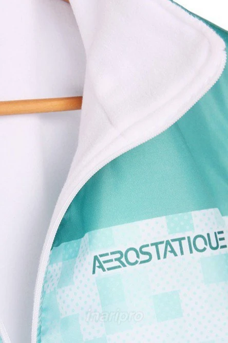 Жилет Пилот с подкладом из флиса унисекс, с полной запечаткой "Aerostatique"#2