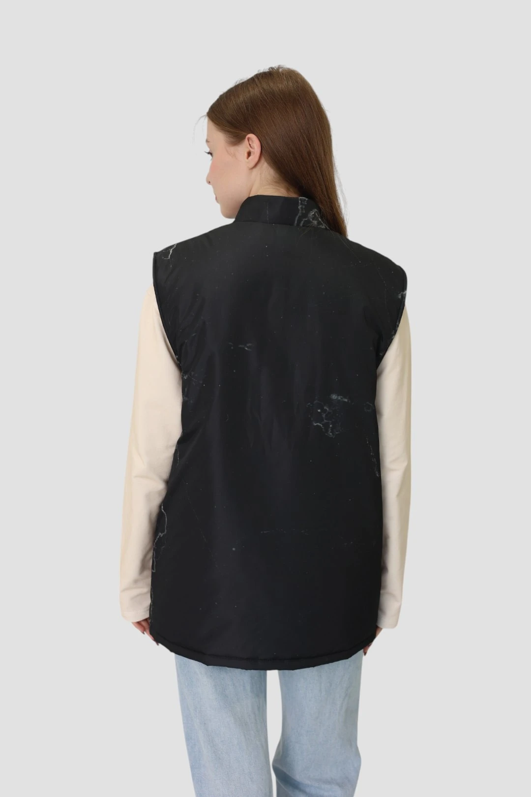 Жилет Детройт без капюшона унисекс, с полной запечаткой "Good"#2 Жилет Детройт без капюшона унисекс, с полной запечаткой "Good"#2