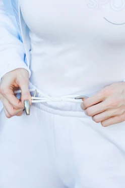 Брюки Хит из футера с начесом женские, однотонные#3