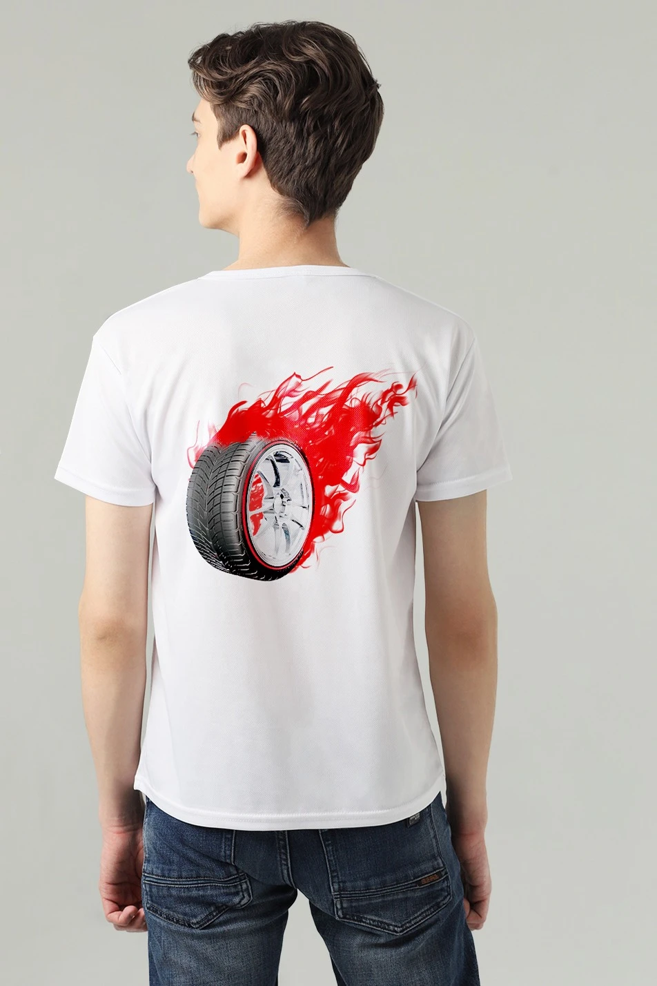 Футболка Джелл унисекс однотонная (полиэстер)#2