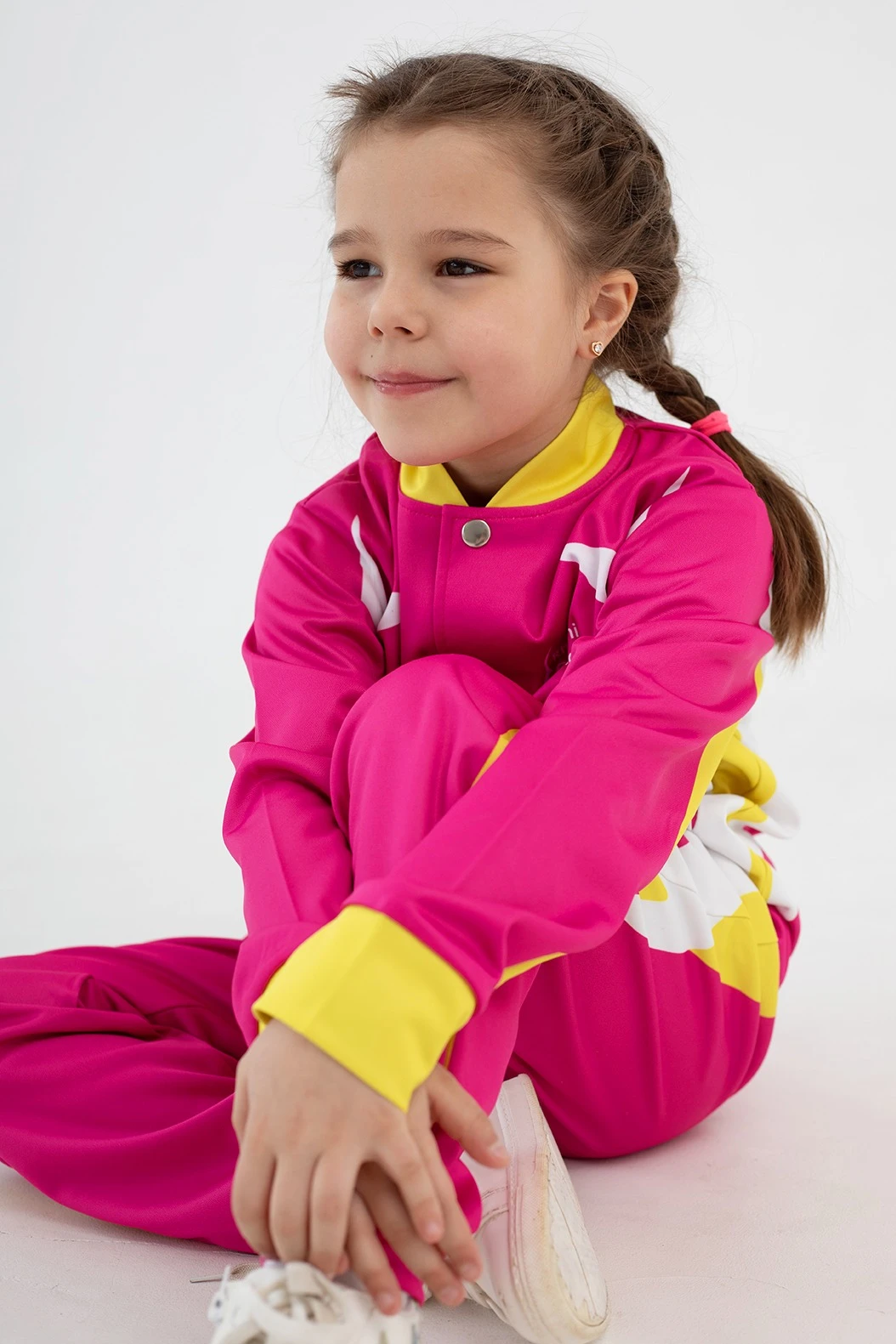 Бомбер Блэйд детский из адидаса с полной запечаткой "Stepping"#1