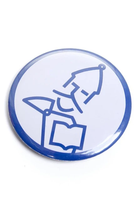 Значок закатной диаметр 58 мм, с печатью#7 Значок закатной диаметр 58 мм, с печатью#7