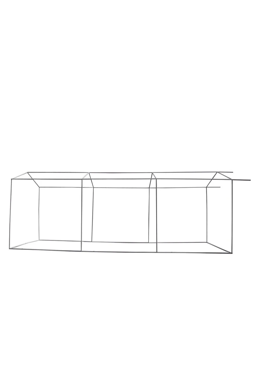 Палатка для промоакций и торговли однотонная (с козырьком) 2х6 м#8