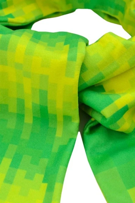 Шарф  двухслойный утепленный 15х150 см, с полной запечаткой "Cobra extra"#7