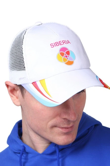 Бейсболка Вестерн облегченная с печатью на всей поверхности (полиэстер) "Siberia"#1